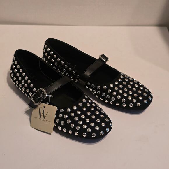 Worthington Dazie Studded Mary Jane Size 8 - Picture 1 of 5